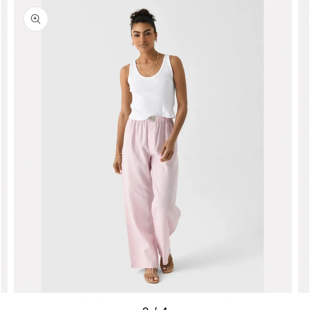 Comme Si WOMEN'S LA BOXER ALTA LINEN - Picture 2 of 6